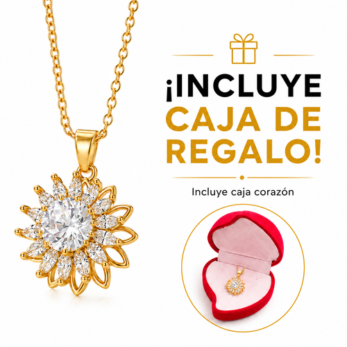 Collar Girasol Giratorio